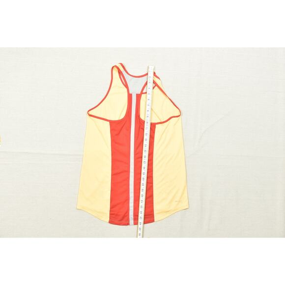 Nike Dri-FIT Running Tank Top Women's Size L Yellow Red - Picture 5 of 8